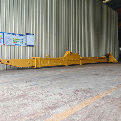 Long Reach Arm Excavator Clamshell Telescopic Arm Untuk Hitachi  Volvo Kobelco