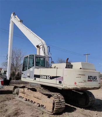 Q355B Excavator Long Reach Booms Arm Long Boom Kuning Merah Hijau 7m Panjang