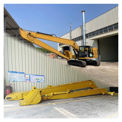 Jauh di Depan 18m Excavator Long Boom Untuk 20T Sanny Hitachi Komatsu Cat