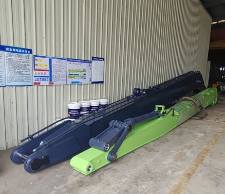 Q690D Excavator Long Reach Boom Long Arm Core Vendor Untuk Sanny Hitachi