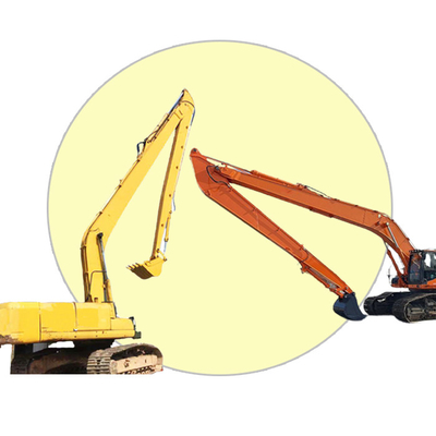 CAT320 PC200 ZX300 20-50 Ton Lengan Panjang Ekskavator Dengan Pipa Ekstra Opsional