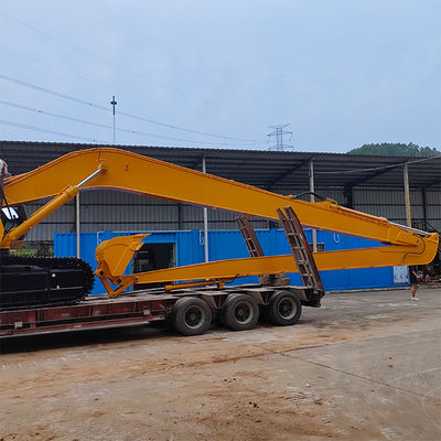 Jauh di Depan 18m Excavator Long Boom Untuk 20T Sanny Hitachi Komatsu