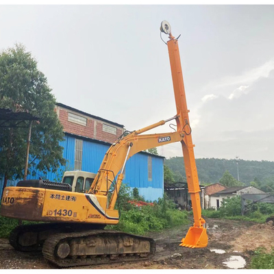 Dua Bagian Excavator Telescopic Boom Arm Untuk 6-36 Ton Dengan Standard Bucket