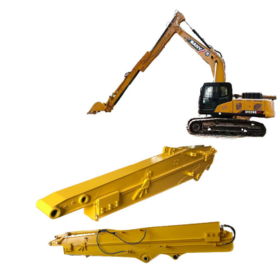 Boom Geser 6-12M yang Dipatenkan, Lengan Geser Ekskavator Q355B Q690D Untuk Cat312 Pc240 Zx350