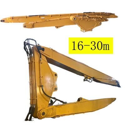 Boom Pengeboran Excavator Efisiensi Tinggi Boom Pengeboran lengan 16-30 M Untuk 325 SK300 XE600 dll