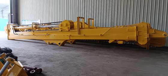 Excavator Telescopic Arm Dengan Clamshell Bucket Untuk Hitachi  Volvo XCMG Doosan