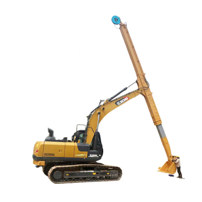 Ekskavator Presisi Tinggi Dua Tahap Telescopic Arm 12T-35T Foundation Pit Caisson Proyek LG700 ZX240