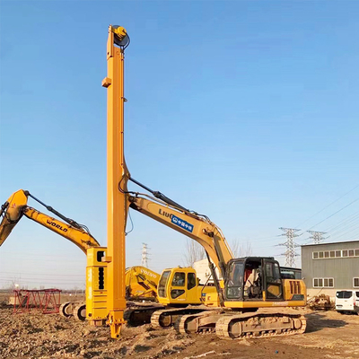 Ekskavator Presisi Tinggi Dua Tahap Telescopic Arm 12T-35T Foundation Pit Caisson Proyek LG700 ZX240