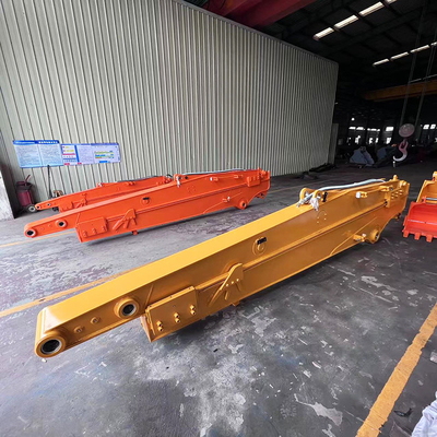 Q355B Pintalan Excavator Sliding Arm dengan 12M Panjang 0.5cbm Bucket Kapasitas Sliding Extension Way