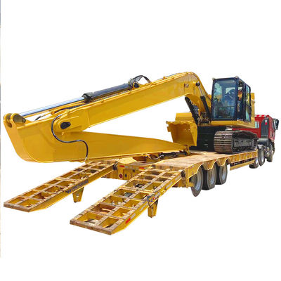 Kualitas Tinggi Disesuaikan Long Boom Long Reach Excavator Arm Boom Bagian Mesin Konstruksi 100-120ton EX1200