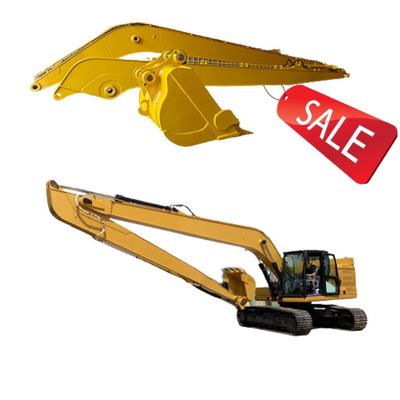 Q355B Long Reach Excavator Arm, Excavator Long Boom untuk CAT320 PC360 ZX490