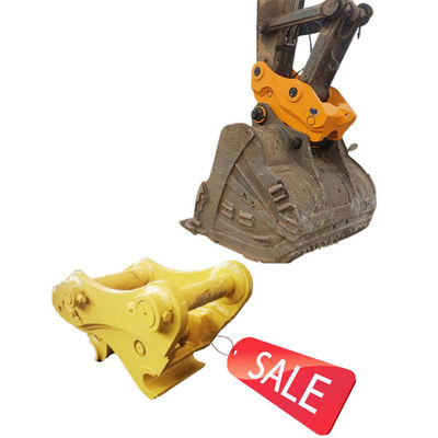 Aman Excavator High-efektif Quick Coupler, Hydraulic Quick Hitch Dengan Pin Untuk Kucing Hitachi komatsu sanny