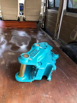Aman Excavator High-efektif Quick Coupler, Hydraulic Quick Hitch Dengan Pin Untuk Kucing Hitachi komatsu sanny