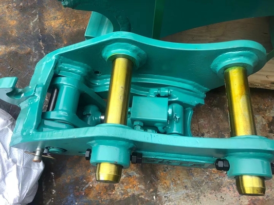 Aman Excavator High-efektif Quick Coupler, Hydraulic Quick Hitch Dengan Pin Untuk Kucing Hitachi komatsu sanny