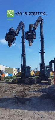 Profesional Excavator pile driver attachment untuk excavator excavator long reach boom excavator long boom arm untuk dijual