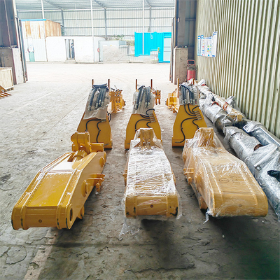 Cat Hitachi Komatsu Excavator Tunnel Boom excavator memperpendek lengan excavator memperpendek boom arm excavator boom dan arm digger boom arm short reach boom