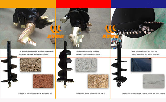 Penjualan No. 1 Power Earth Augers Untuk  Hitachi Komatsu Sany