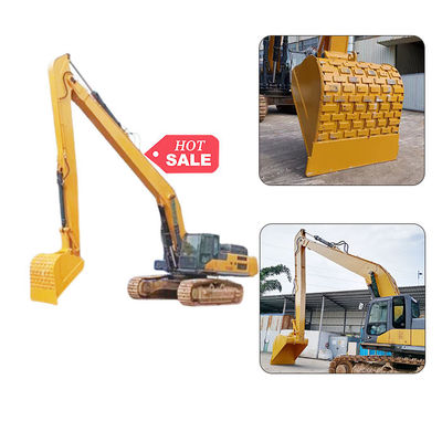 Q355B Cat Long Reach Excavator Booms Untuk 6-60 Ton Excavator