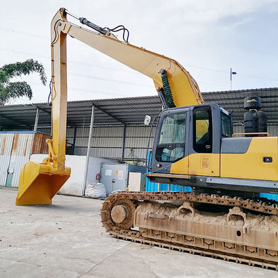 Q355B Cat Long Reach Excavator Booms Untuk 6-60 Ton Excavator