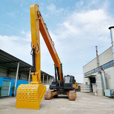 Q355B Cat Long Reach Excavator Booms Untuk 6-60 Ton Excavator