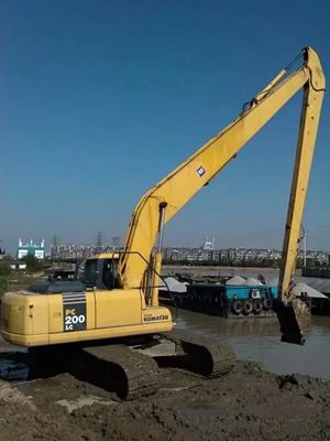 Excavator Extended Arm Hyundai R215 Khusus Q355B / Q690D Untuk Teknik Pekerjaan Tanah 20T-40T