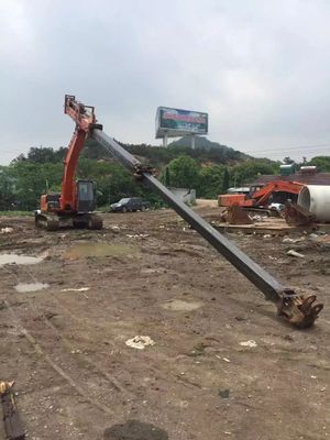 High Precision CAT320 Excavator Three-Stage Telescopic Arm BS900E Untuk Teknik Deep Pit