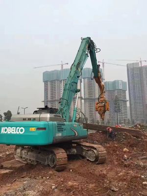 Efisiensi tinggi ZX520 excavator pilar lengan Q355B/Q690D proyek jembatan kereta api penyimpangan kota Sanshui dibuka pada sudut 160 derajat