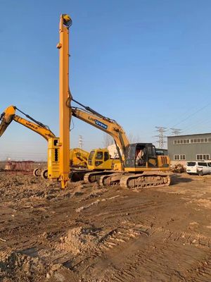 Excavator kekuatan tinggi PC350 dua tahap teleskopik boom lengan tabung LG700 konfigurasi bahan lampiran ember lubang dalam operasi konstruksi 35T
