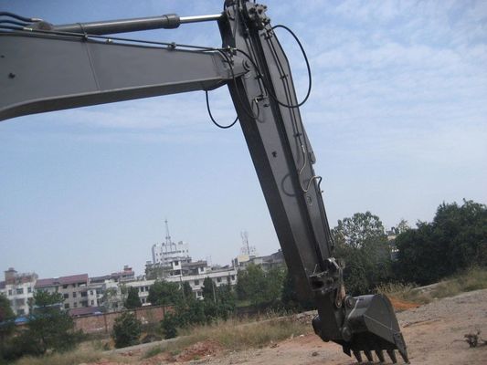 CAT323 Excavator Sliding Arm 23T Untuk Caisson Jacking Sewa Water Pipeline Engineering Q355B Hidup panjang