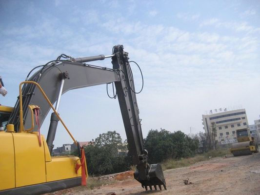 CAT323 Excavator Sliding Arm 23T Untuk Caisson Jacking Sewa Water Pipeline Engineering Q355B Hidup panjang