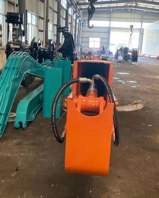 Excavator Sliding Arm SK350 Hijau / Kuning 35T Untuk Terowongan pipa air limbah Teknik Perbandaran Desain Double Limit