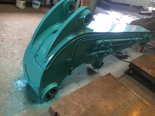 Ekskavator Efisiensi Tinggi PC360 Pile Driving Arm Besar Dan Kecil Lengan Bukaan Sudut 160 derajat Q355B