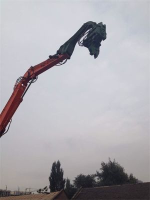 Pile Driving dan Pile Pulling Excavator Pile Driving Arm CAT340 Disesuaikan dengan Pile Driver
