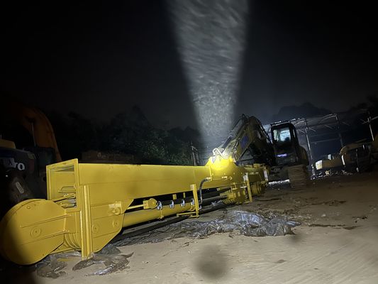 Excavator XE370 Tiga Tahap Telescopic Arm BS900 Material Lebih Ringan Efisien Dalam Mengangkut Ember Atau Grab 37T