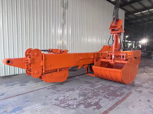 Excavator Telescopic Boom dan lengan untuk ZX330 25m terbuat dari bahan BS900, yang ringan