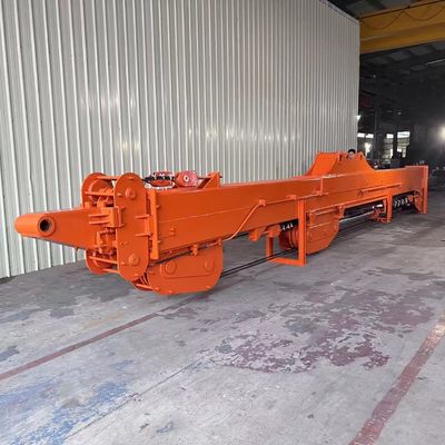 Excavator Telescopic Boom dan lengan untuk ZX330 25m terbuat dari bahan BS900, yang ringan