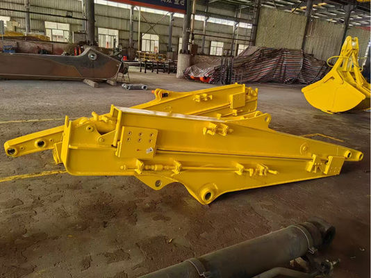 Lengan geser excavator untuk SH125、SH135 8m kokoh dan tahan lama dengan kekuatan penggalian yang lebih besar