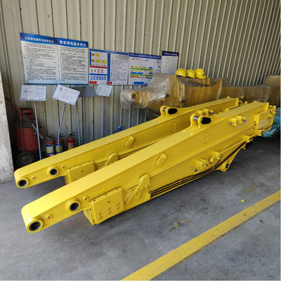 Lengan geser excavator untuk SH125、SH135 8m kokoh dan tahan lama dengan kekuatan penggalian yang lebih besar