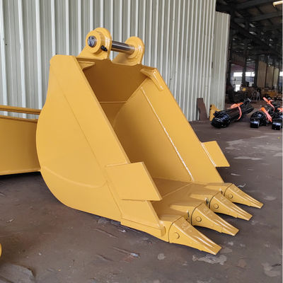 Excavator jangkauan panjang Boom dan lengan untuk CAT323D2L 16m ketahanan yang baik kinerja las