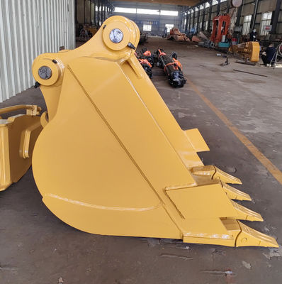 Excavator jangkauan panjang Boom dan lengan untuk CAT323D2L 16m ketahanan yang baik kinerja las