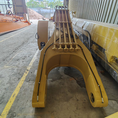 Excavator Long Reach Boom dan lengan untuk CAT390 24m kualitas keseluruhan yang lebih tinggi dan presisi yang lebih baik
