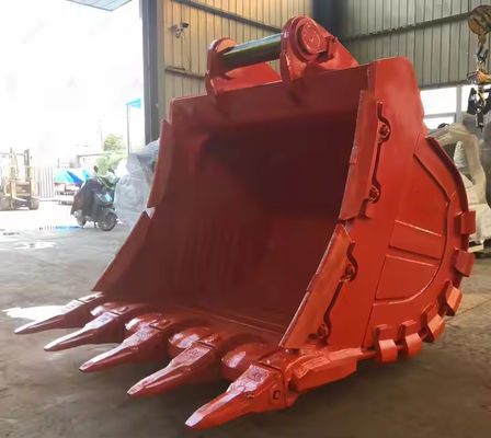 Bagian Excavator Heavy Duty Steel Rock Bucket untuk 330 untuk Industri Konstruksi Excavator 30-35 Ton