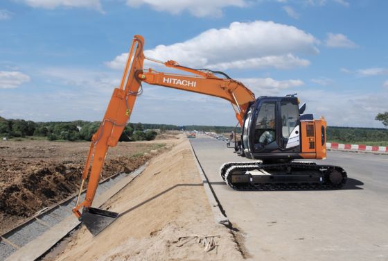 Slide Boom berkualitas tinggi untuk excavator PC220 PC240 PC270 untuk Bagian Mesin Konstruksi