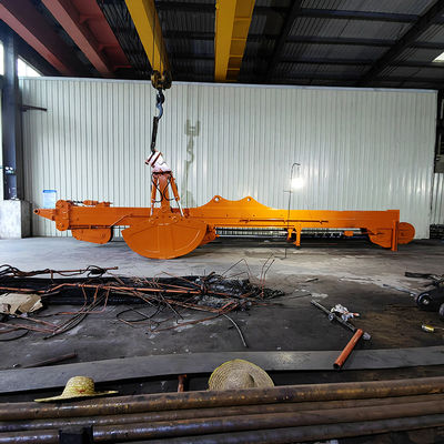 20 Meter Telescopic Arm Tiga Bagian dengan Clamshell Bucket untuk Dijual