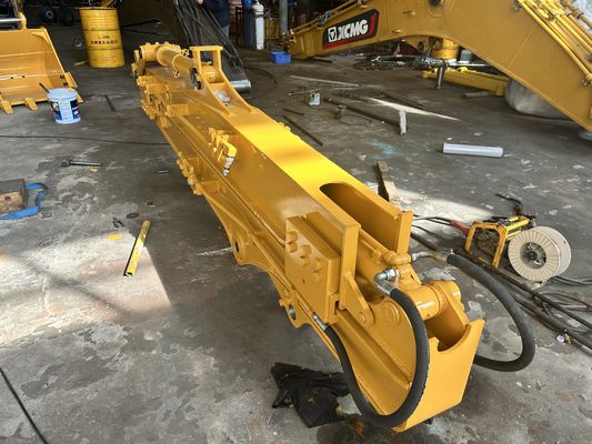 Ekskavator Berkualitas Tinggi 8m Sliding Boom Arm Lengan Panjang Sliding Arm untuk Ekskavator Cat Kubato