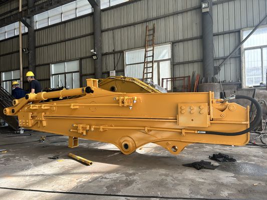 Ekskavator Berkualitas Tinggi 8m Sliding Boom Arm Lengan Panjang Sliding Arm untuk Ekskavator Cat Kubato