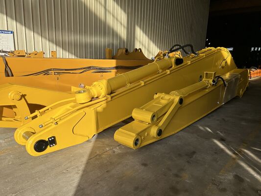 16M Long Reach Boom Arm Excavator Extension Boom Arm untuk SH490 Excavator