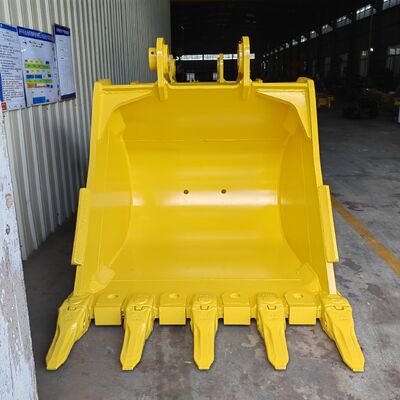 Bucket Batu Tugas Berat untuk Konstruksi Bucket Batu Tugas Berat Kustom Bucket Pemgrading Batu untuk Liebherr erpillar