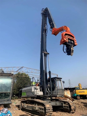 Driver Pile Lembar Excavator Kokoh Praktis, Palu Pile Getaran Tebal