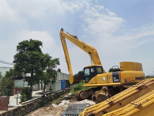 2 Bagian 0.8cbm 37-39T Mini Excavator Arm, Boom Lengan Jangkauan Panjang 18m Untuk Excavator